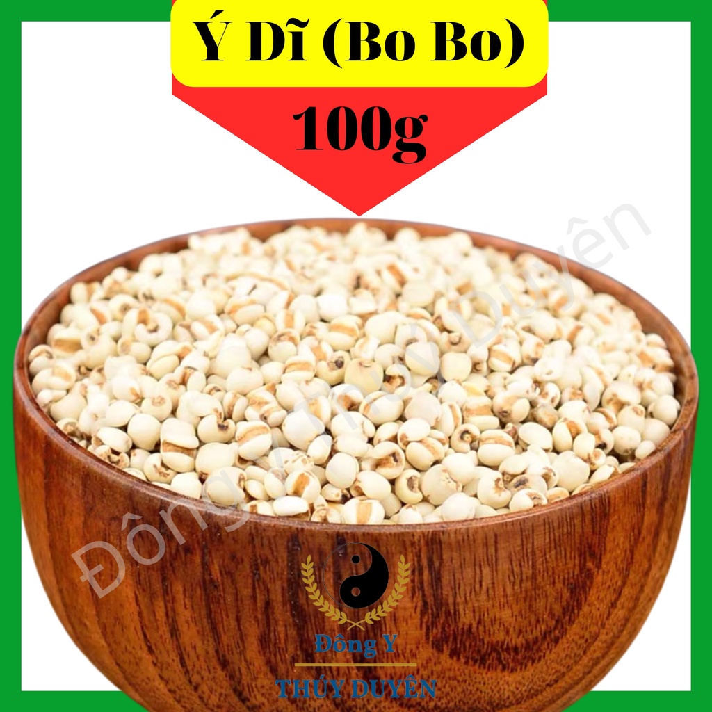 Ý Dĩ Nếp 100g - 300g (Hàng chất lượng loại 1) - Hạt Bo Bo