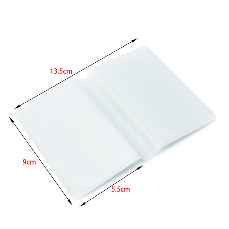 Ví Nhựa Đựng Danh Thiếp 5X6 24 Ngăn Tiện Dụng