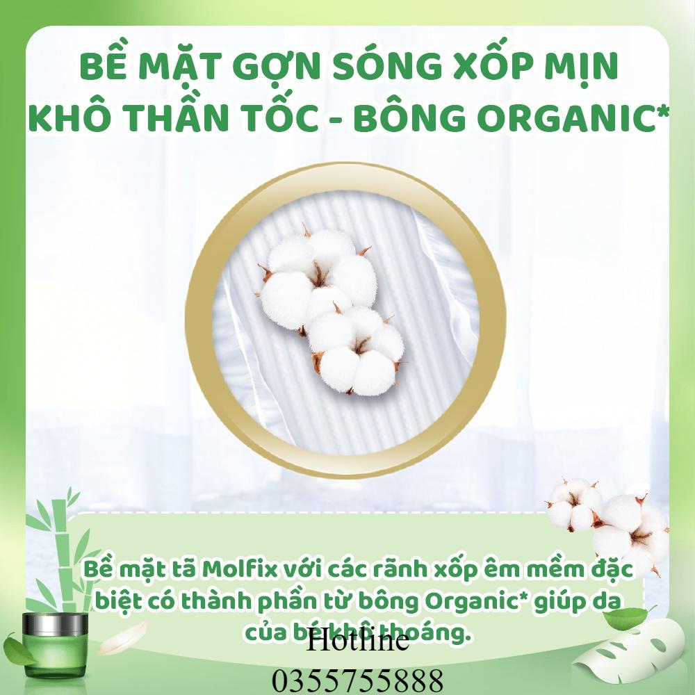 Tã/bỉm quần Molfix Thiên nhiên Super Jumbo XXL (15kg - 25kg) - Gói 44+8 miếng