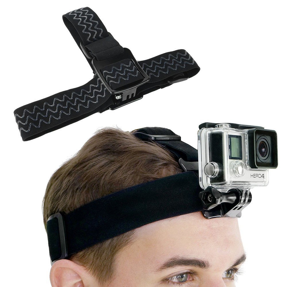 Dây đeo đầu cho camera thể thao Gopro/ Gitup/ Sjcam/ Eken/ Amkov/ Gecko