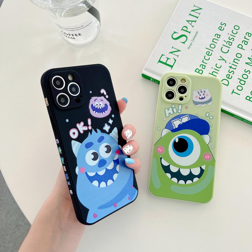 Ốp Lưng Quái Vật Mắt To Nhiều Mẫu Mã Cho Điện Thoại IPhone 13promax 12 11 7Plus X XR XSMAX