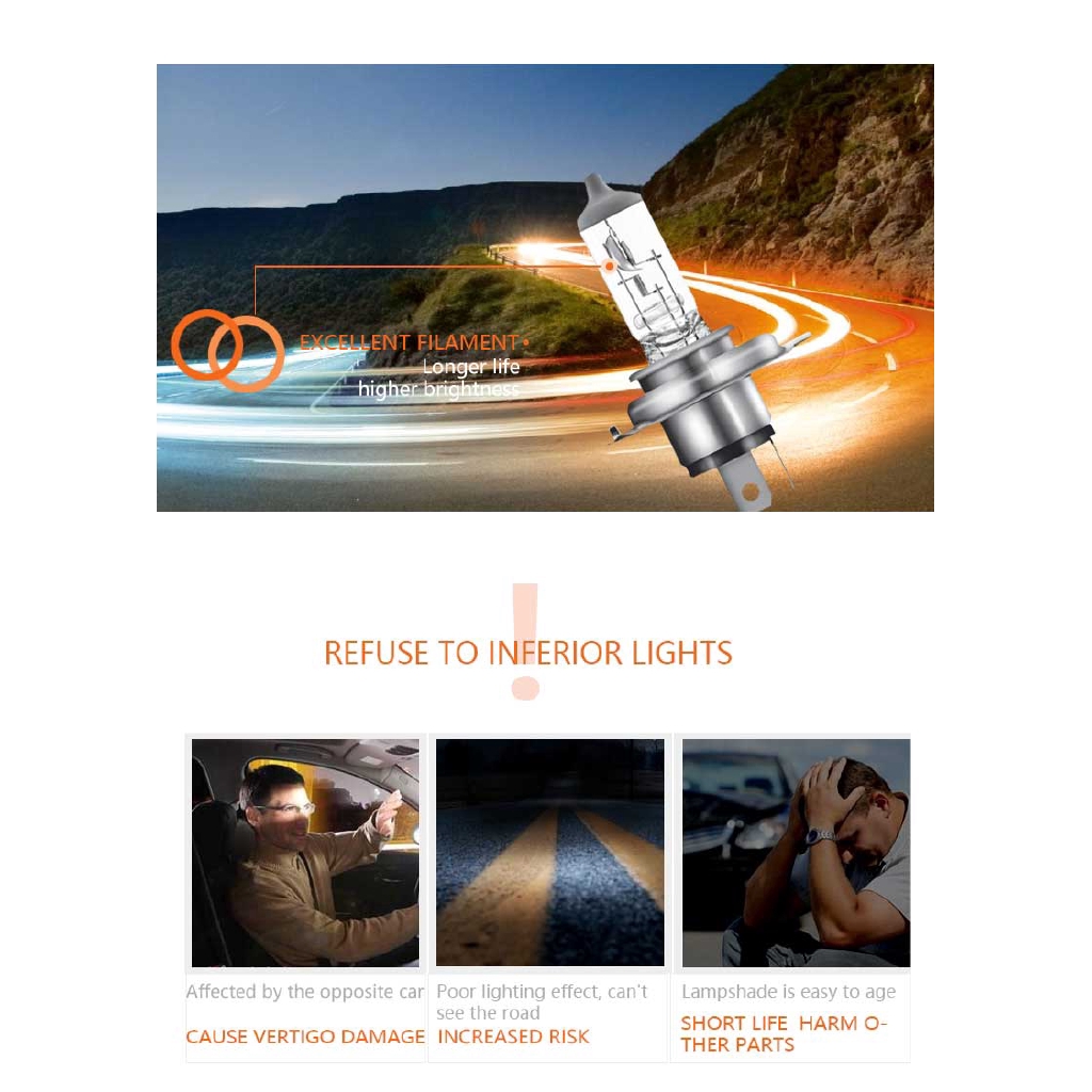 OSRAM Original 12V 24V Xe Tải Xe Tải Động Cơ Xe Tải Bóng đèn Halogen H1 H3 H4 H7 H8 H9 H11 3200K Hiệu Quả Về Chi Phí