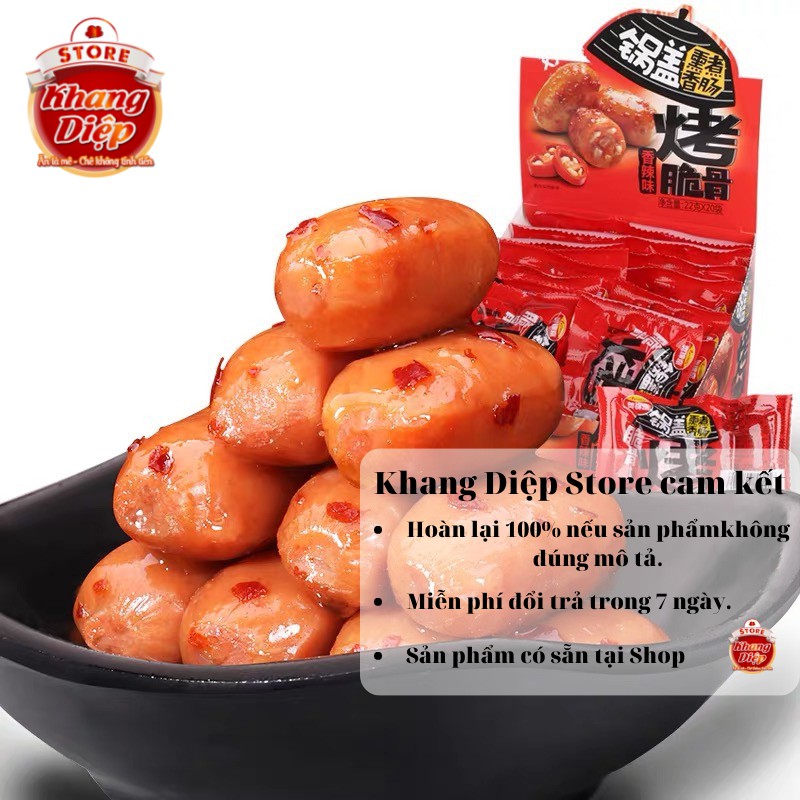 Xúc Xích sụn gà gói 4 viên 20gram | BigBuy360 - bigbuy360.vn