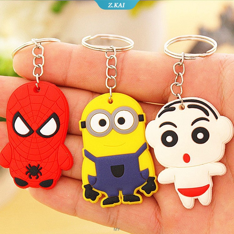 Móc khóa silicon hoạt hình