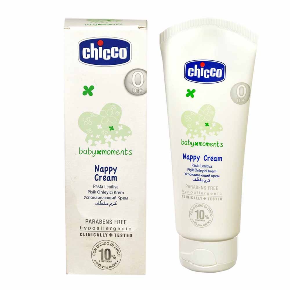 Kem hăm 3 tác động Chicco nhập khẩu từ Ý 0M+ chống hăm da thoáng mát dưỡng da em bé giúp giữ ẩm cao cấp an toàn cho bé