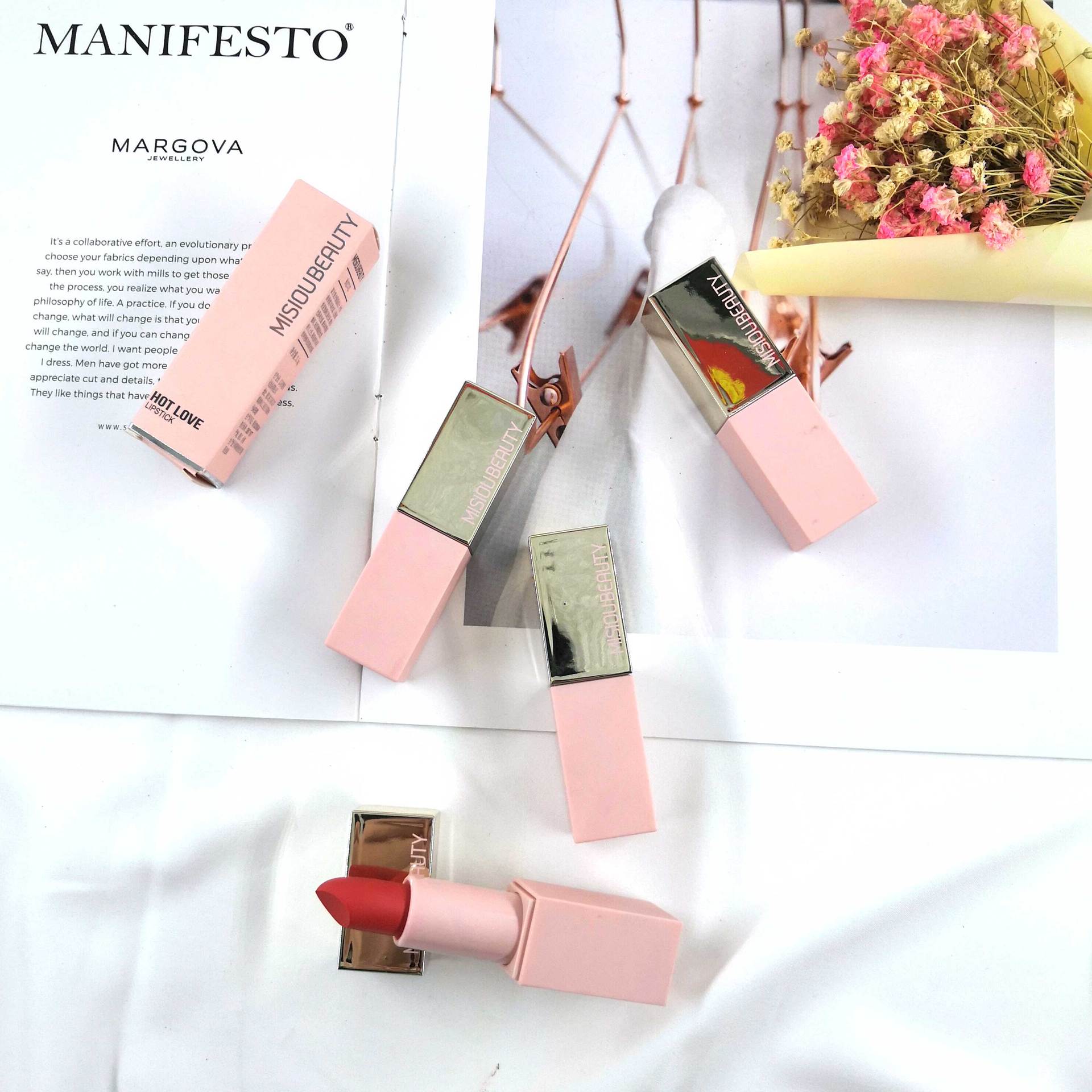 (Hàng Mới Về) Son Môi Màu Nhung Lì Dưỡng Ẩm Không Phai | BigBuy360 - bigbuy360.vn