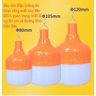 Bóng đèn led sạc pin tích điện 30w 60w 80w 100w