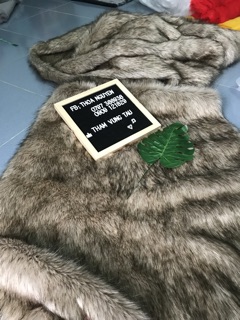 Thảm nâu chuột dày