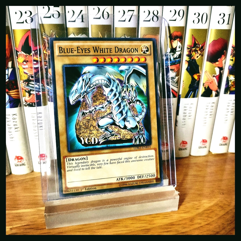 Thẻ bài yugioh chính hãng Blue-Eyes White Dragon – Common