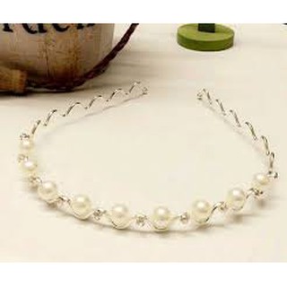 Bờm tóc ngọc siêu sang phong cách tiểu thư