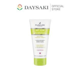 Floslek Pharma Gel Rửa Mặt Diệt Khuẩn Ngừa Mụn Antibacterial Face Cleansing Gel 200ml