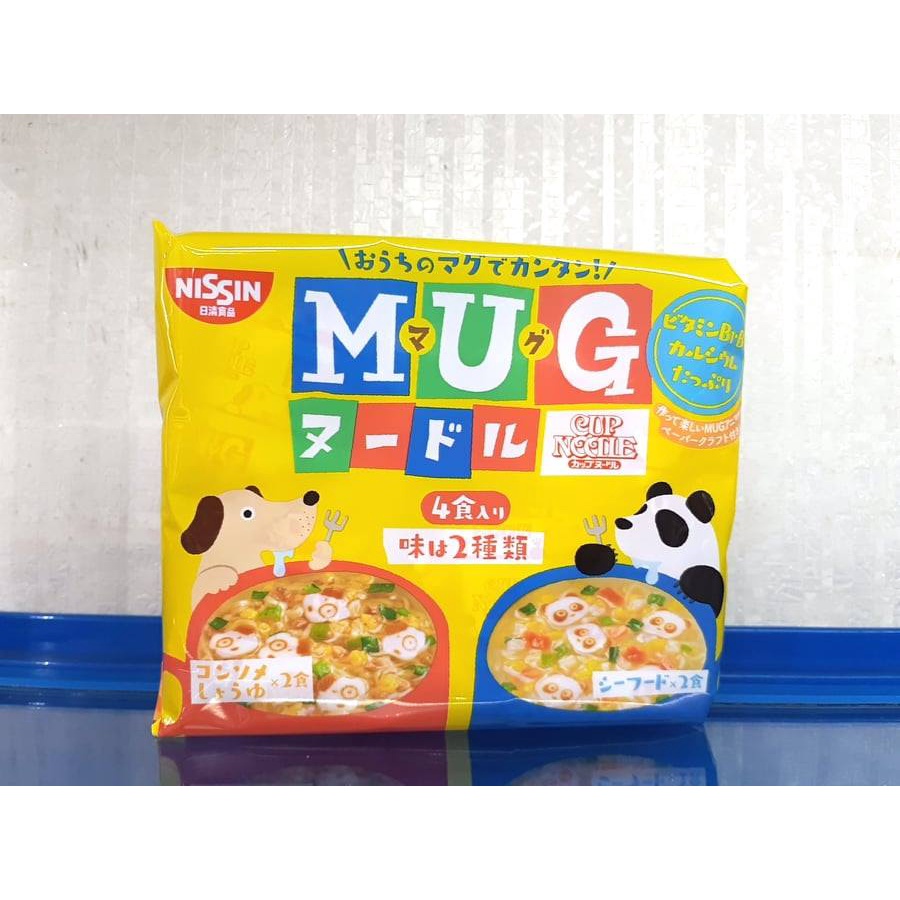 Mỳ MUG NISSIN Nhật Bản - Mì ăn liền cho bé