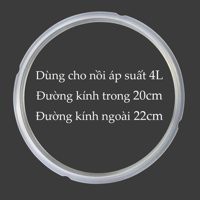 Gioăng Nồi Áp Suất Điện 22cm (Nồi 3 Và 4 Lít)