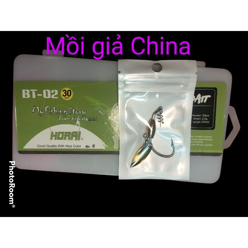 Mồi mềm Horai loại 30 kèm lưỡi Ar15 4cm