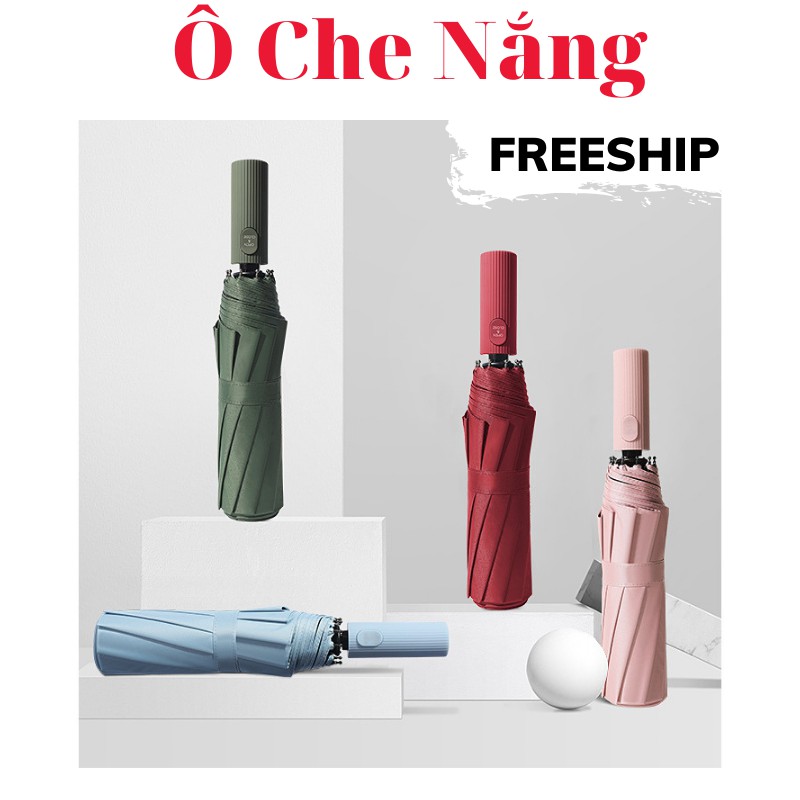 Ô, Dù Che Nắng, Che Mưa Thiết Kế 12 Nan Chống Tia UV