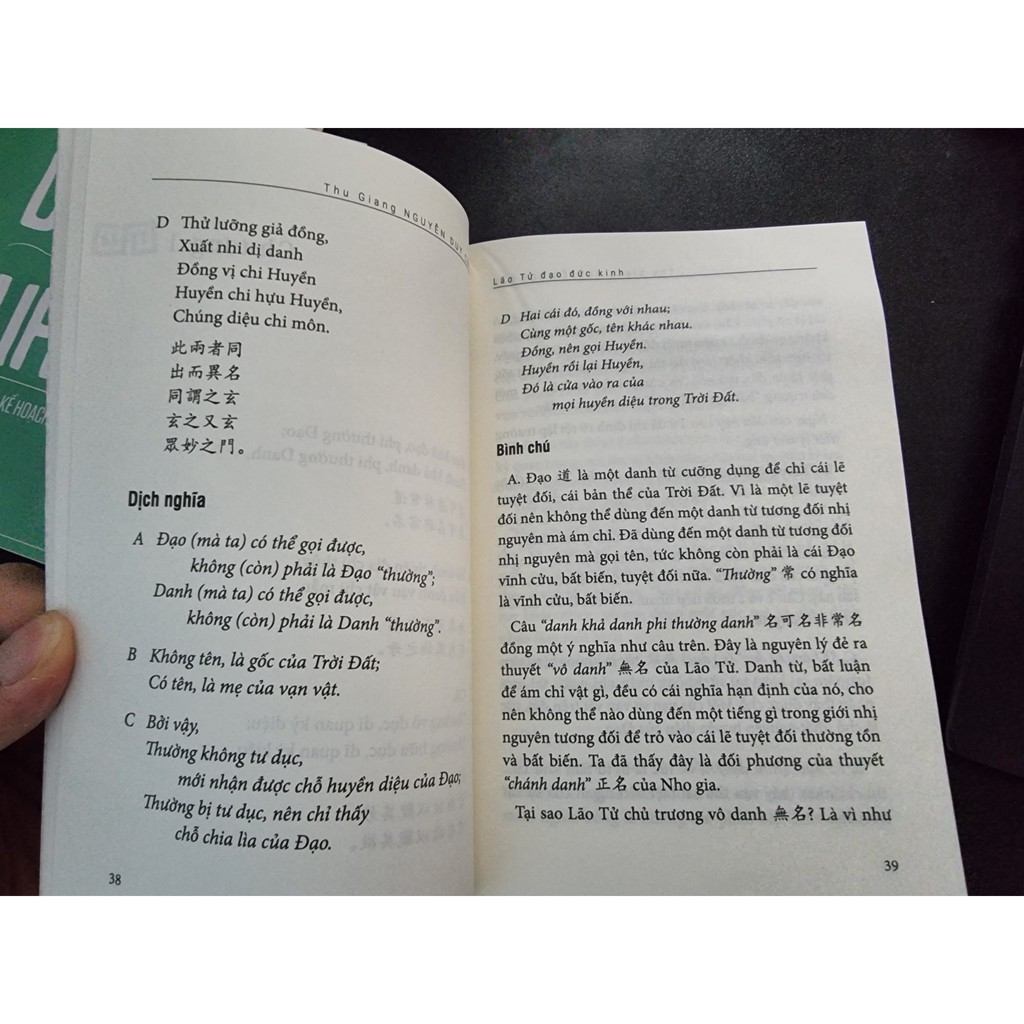 Sách Lão Tử Đạo Đức Kinh ( Tái Bản )