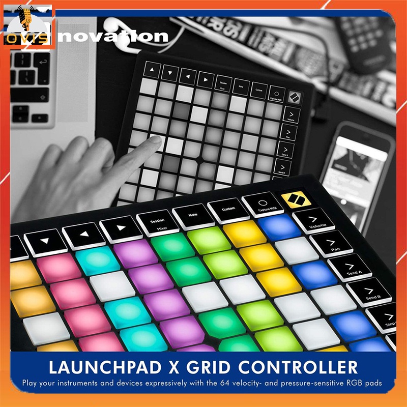 Novation Launchpad X - Bàn Chơi Nhạc Điện Tử Cao Cấp Thế Hệ Mới