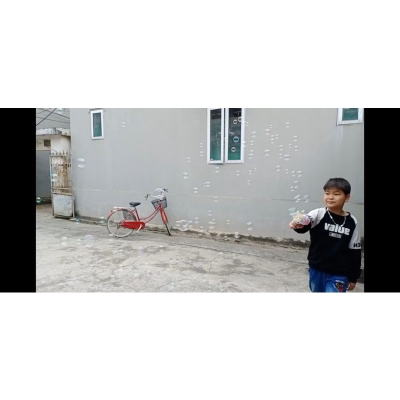 Máy thổi bong bóng xà phòng / súng thổi bong bóng dùng pin