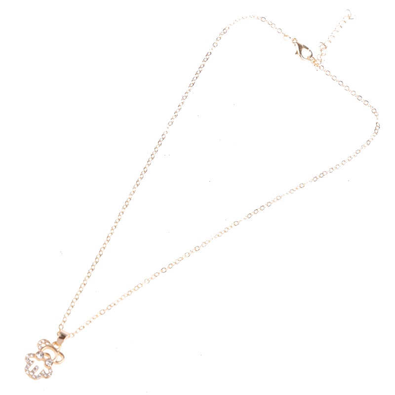 Vòng cổ Mặt Hình Gấu Teddy Dễ Thương