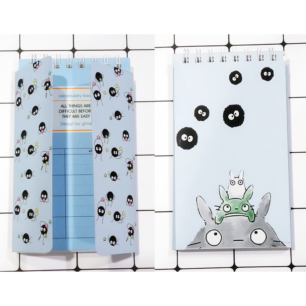 sổ từ vựng totoro TVI6 sổ tay dễ thương