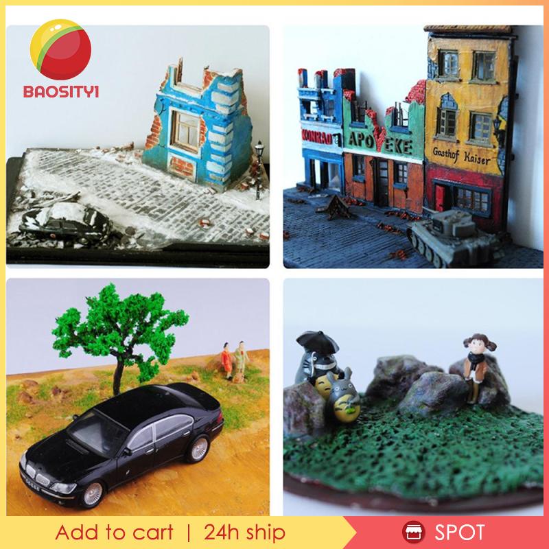 5pcs Polystyrene Foam Slab Diorama Bases for Crafting Modeling Art Projects Blue