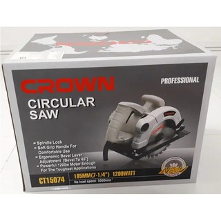 [Nhập mã TIVEBB30 Giảm 30k Vận Chuyển] Máy Cắt Gỗ Cắt Gạch Crown CT15074