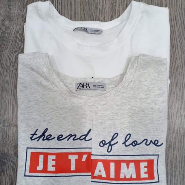 Áo cortop trắng, ghi