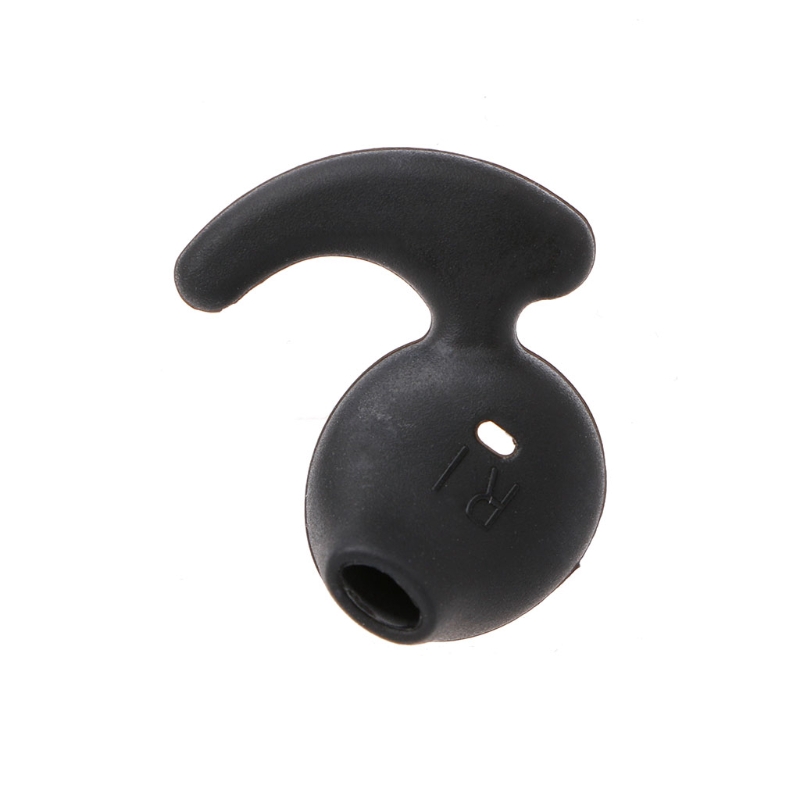 new 2 Pairs Black Silicone Earbud Eartip Replacement For Samsung S6 Sports Earphone