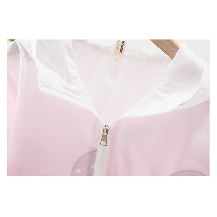 [Babycat] Hàng Có Sẵn Áo Khoác Chống Nắng Tia Cực Tím Chống Tia Uv Phong Cách Nhật Hàn Nhật Bản Thời Trang Mùa Hè Cho Bé Gái Trung Niên