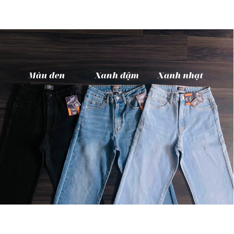 Quần Jean Nữ Ống Suông SD01 Sofm Wear