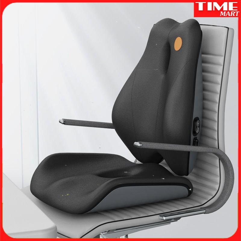 [CHÍNH HÃNG] Đệm tựa lưng massage thắt lưng. Mát sa lưng chống đau mỏi lưng và thắt lưng [TIME_MART siêu thị tiện ích]