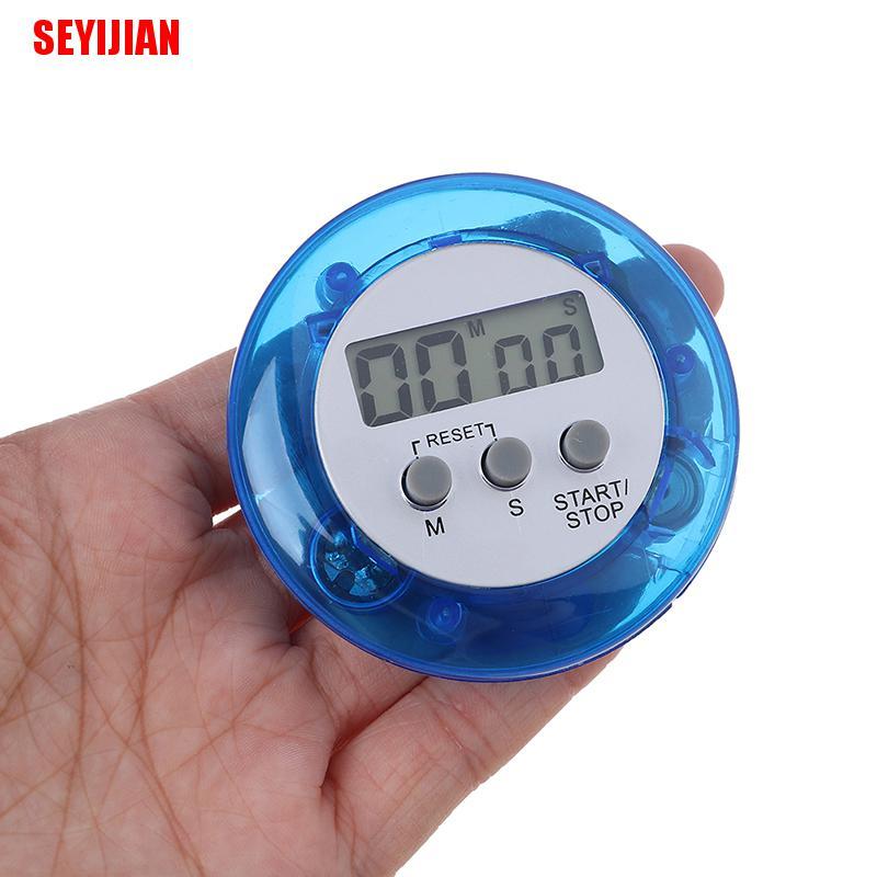 (SEY) Lcd Digital Kitchen Cooking Timer Count-Down Up Clock Loud Home Alarm Magnetic