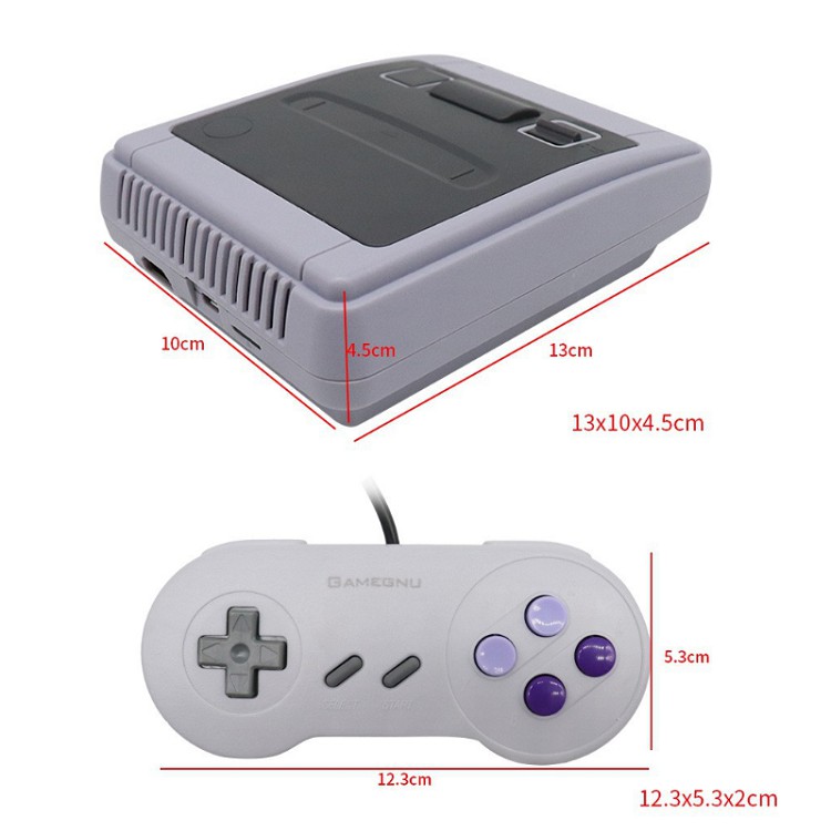 Máy Chơi Game 4 Nút Retro Mini 621 Trò Chơi Tặng Thẻ Nhớ - Phiên Bản Nâng Cấp 2020 -Cắm Cổng HDMI -2 Người Chơi