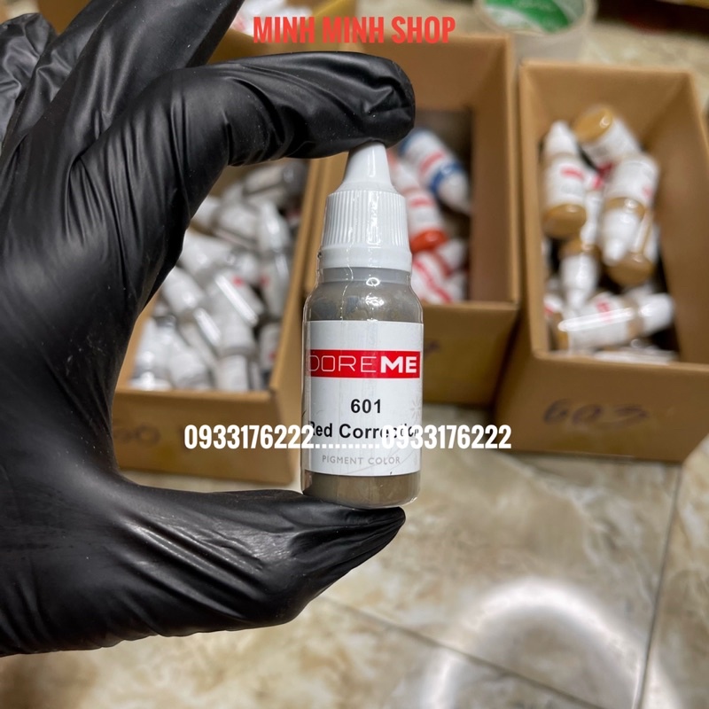 Mực xử lý doreme và kích màu doreme