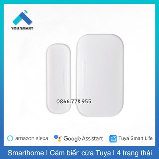 Cảm biến đóng mở cửa Tuya Zigbee - 4 Trạng Thái
