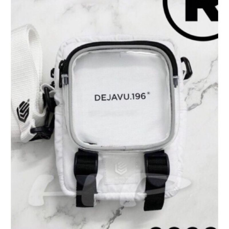 Túi đeo chéo 196 thời trang cho nam và nữ chữ DEAVU.196 HUDU STORE