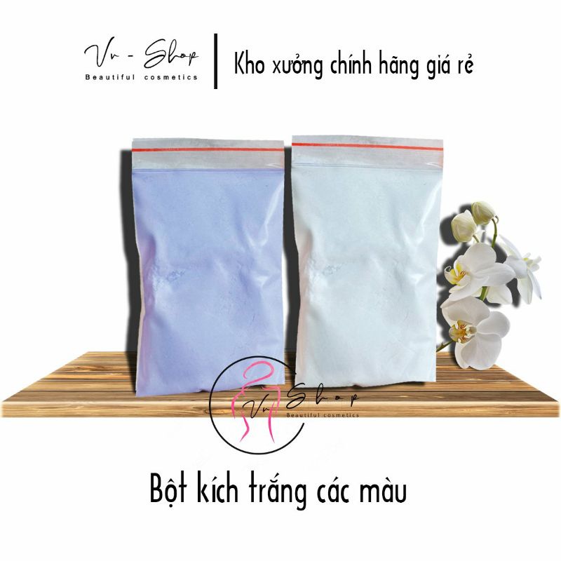 Bột kích trắng pha kem cực mạnh