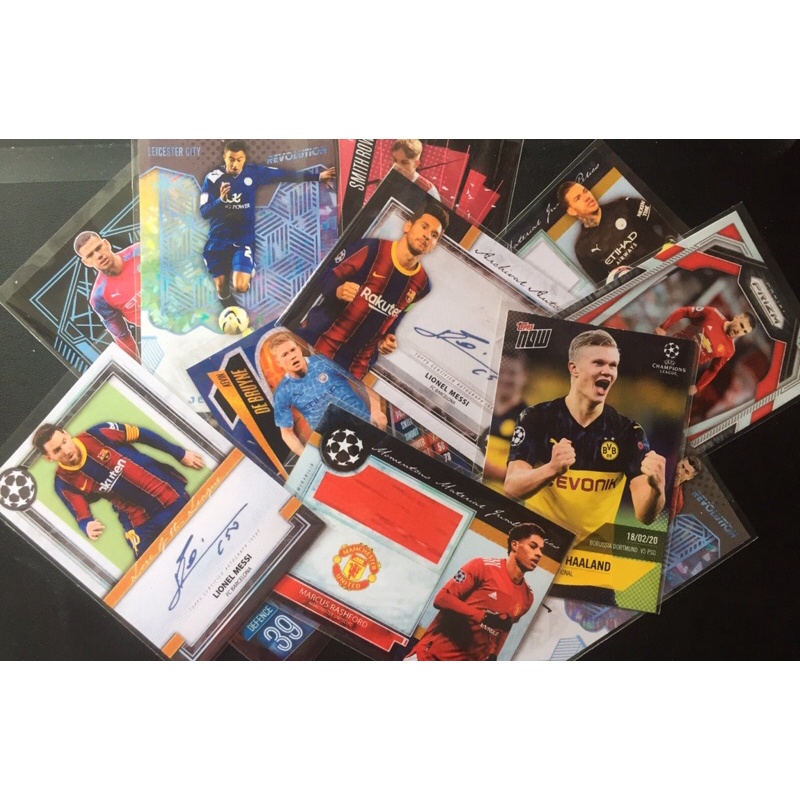 Thẻ In Bóng Đá Match Attax, Panini Chữ Kí Ngẫu Nhiên