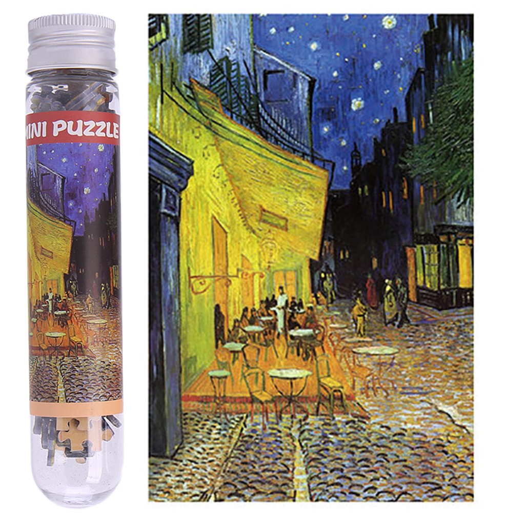 150Pcs Mini Tube 3D Jigsaw Puzzle Educational Toy Painting Learning Kids Gift