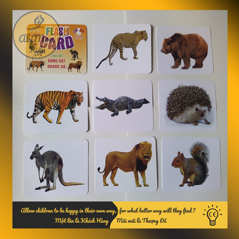 Bộ Thẻ Flashcards 18 Chủ Đề (size to) ☘️ Học Tiếng Anh Cho Bé ✨ (Đồ chơi Gỗ - Đồ chơi Giáo Dục - An toàn - Thông minh)