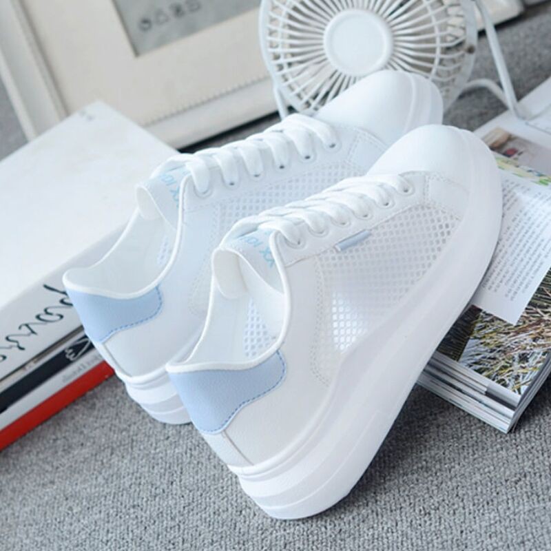 Giày Sneakers Thể Thao Phối Lưới Thoáng Khí Năng Động Phong Cách Đơn Giản | BigBuy360 - bigbuy360.vn