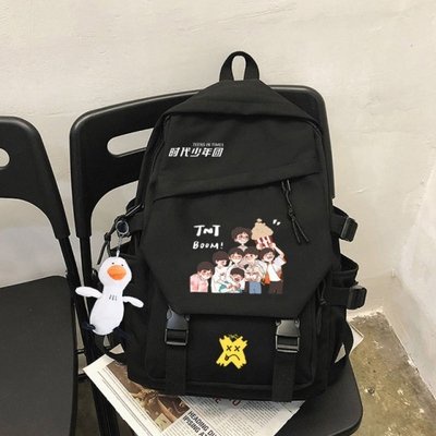 Balo Vải Khóa Chéo in hình TNT THỜI ĐẠI THIẾU NIÊN ĐOÀN idol thần tượng hoa ngữ chibi đi học nam nữ tiện lợi