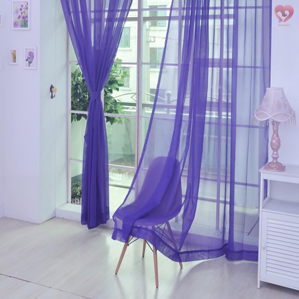 rèm cửa sổ Vải Voan 200cm X 120cm