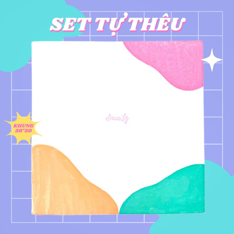 SET TRANH THÊU CANVAS