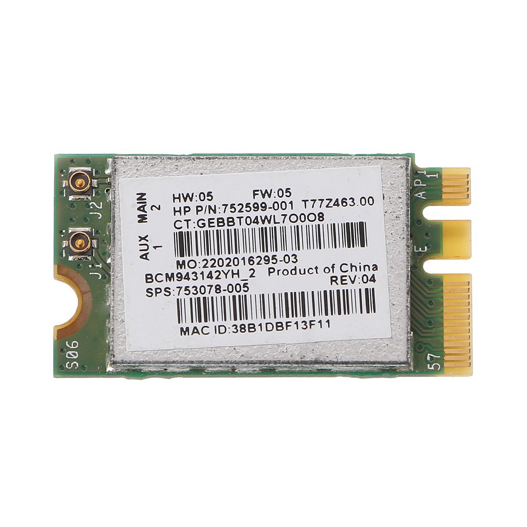 Bộ phát wifi không dây bcm943142y 802.11b / g / n Bluetooth 4.0 WLAN 150Mbps | BigBuy360 - bigbuy360.vn