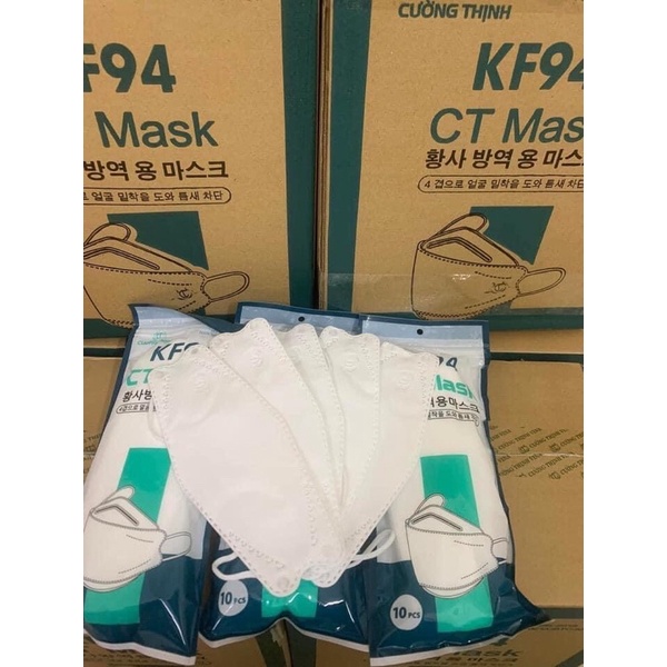 Khẩu trang KF94 CT Mask, công nghệ Hàn Quốc chống bụi mịn