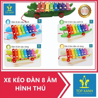 XE KÉO ĐÀN 8 ÂM HÌNH CHO BÉ siêu cute 🎀🎀 ( Chọn mẫu )