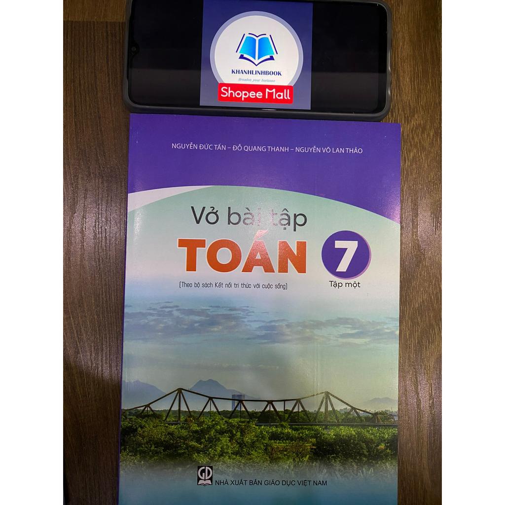 Sách - Combo Vở bài tập toán 7 - tập 1 + 2 ( kết nối )