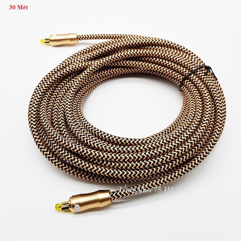 30met Cáp quang ETK Toslink OPTICAL(mạ gold 24k)