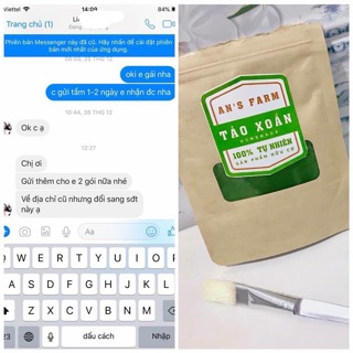 Bột mặt nạ tảo xoắn